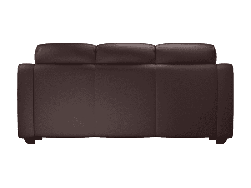 Buy Divine Seater Sofa In Leatherette Burgundy Godrej Interio