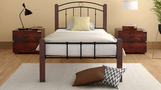 Double bed store godrej price