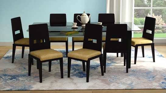 Godrej interio dining table 6 seater hot sale