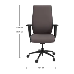 Grey discount office chair