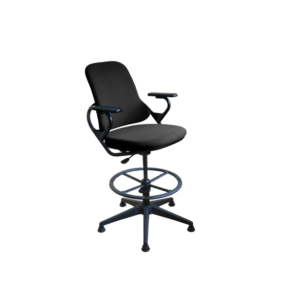 Tall chair with online wheels