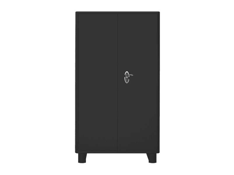 Buy H1 2 Door Wardrobe In Graphite Grey With Lock Led