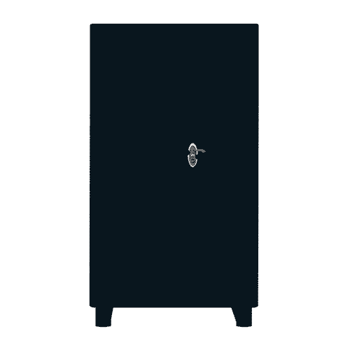 Buy H1 2 Door Wardrobe In Graphite Grey With Lock Led