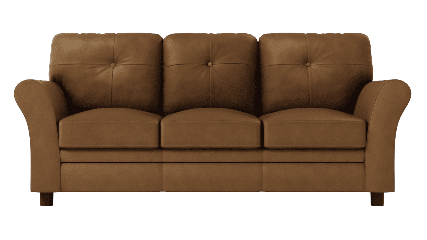 godrej interio leather sofa