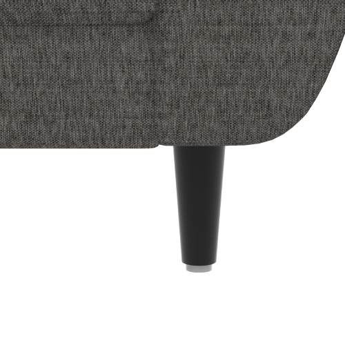 Buy Bobbin 1 Seater Sofa in Charcoal Grey | Godrej Interio