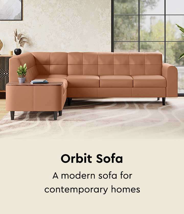 Godrej interio deals l shaped sofa