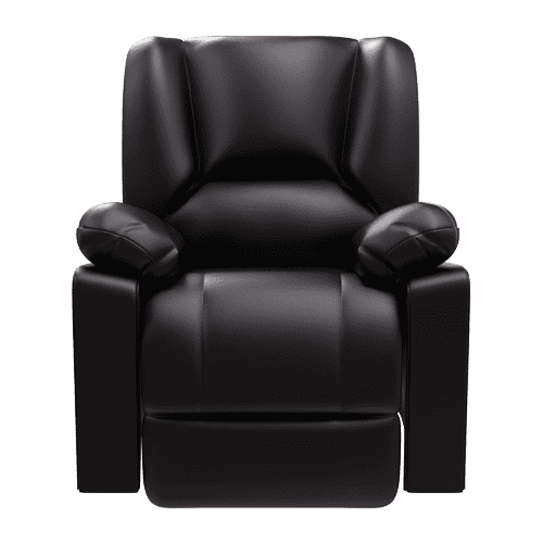 Black recliner online chair