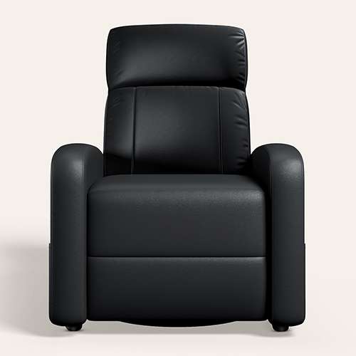 Buy Snug Manual 1-seater Synthetic Leather Recliner Sofa 