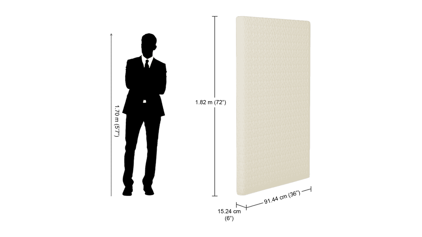 Buy Reborn Single Bed Latex Foam Mattress 72 X 36 X 6 Godrej Interio