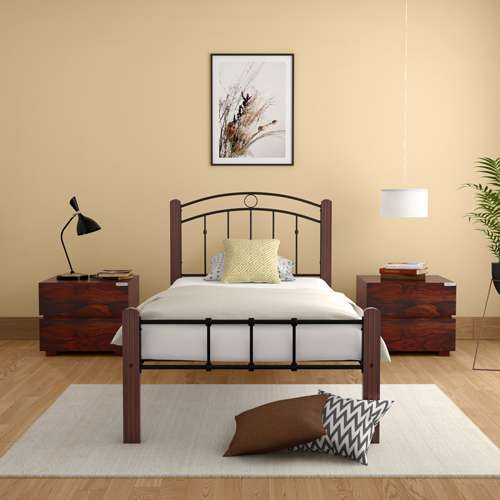 godrej interio metal bed