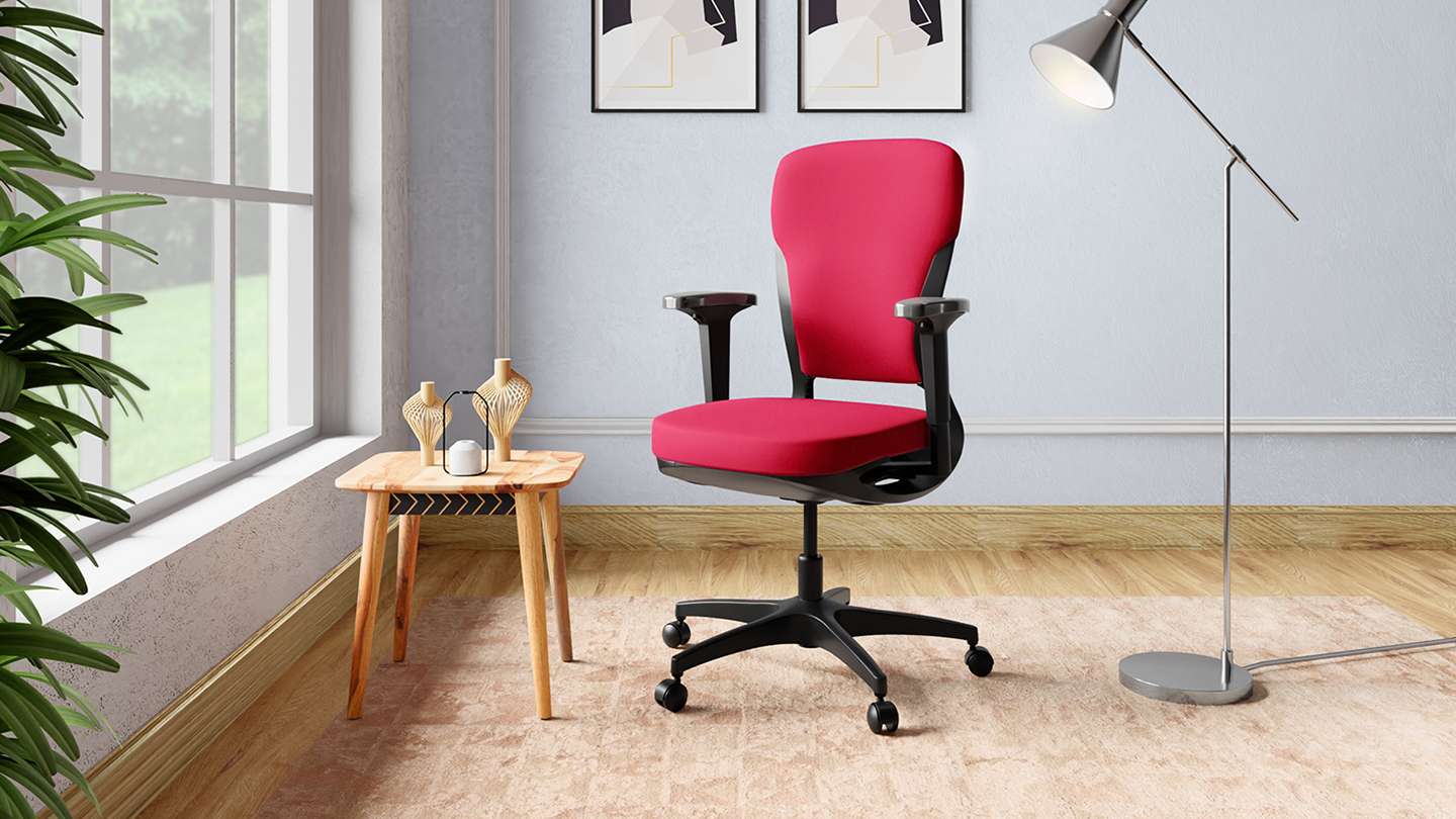 Godrej interio motion high back 2024 chair