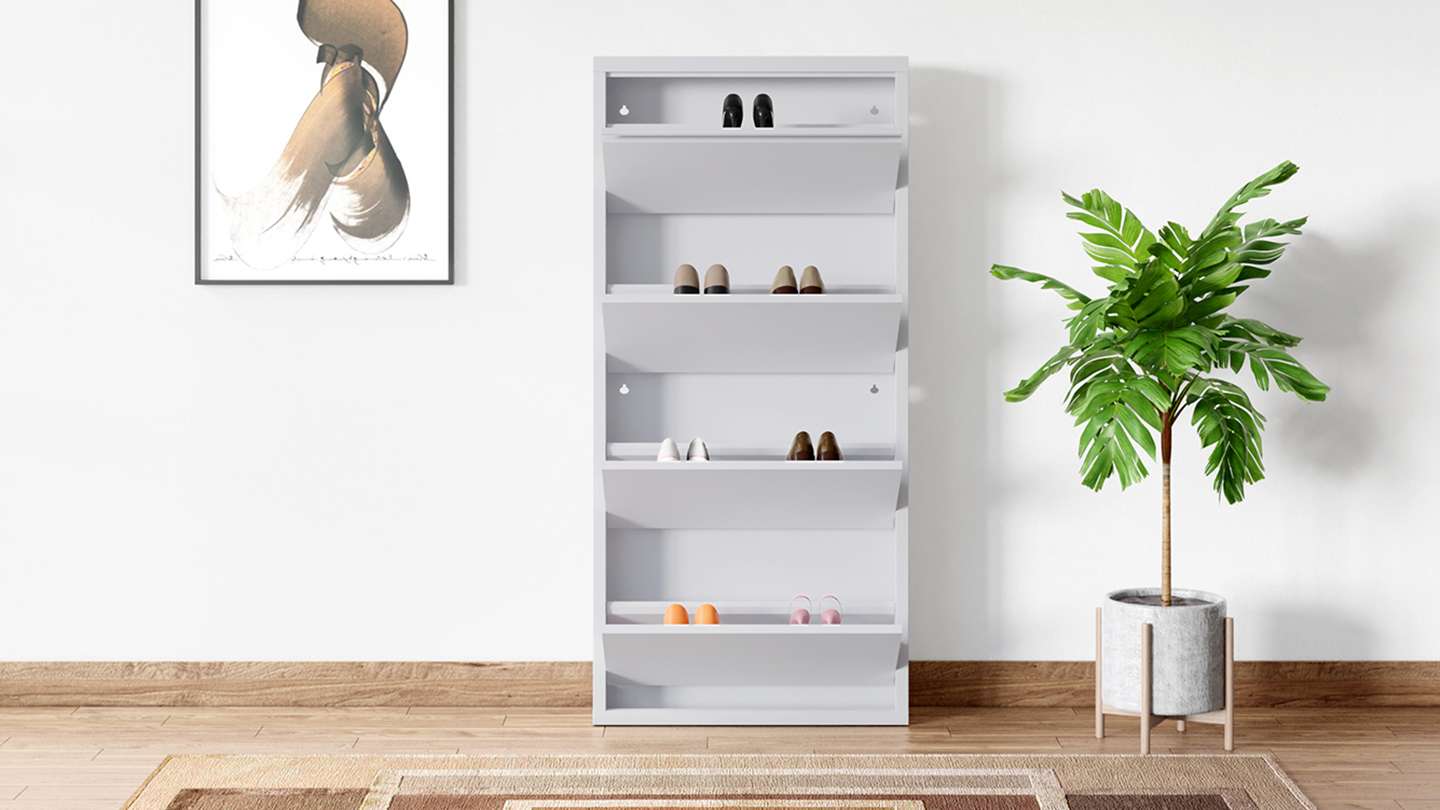 Godrej shoe rack with outlet lock