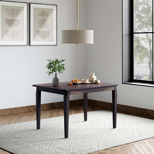 4 seater outlet dining table godrej