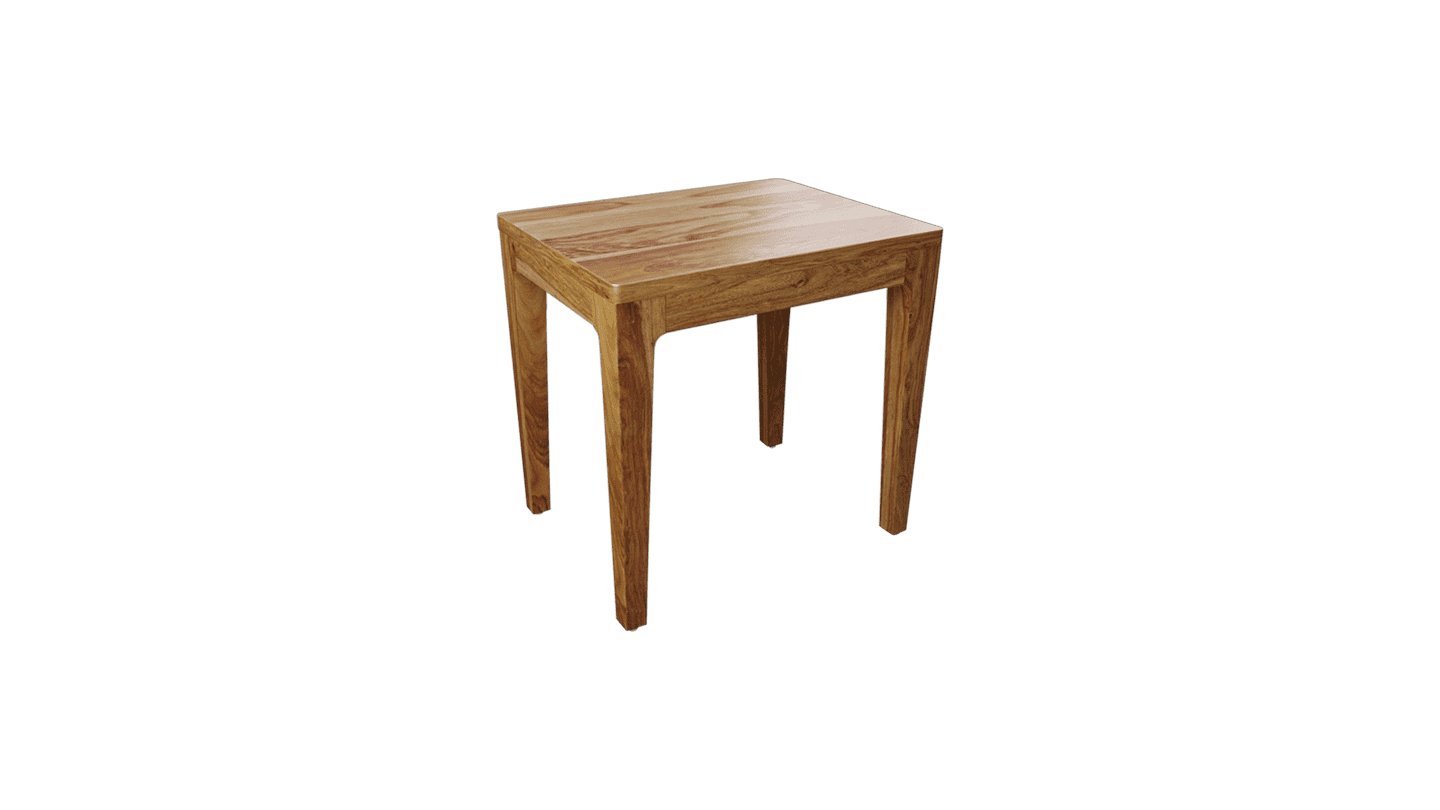 Buy Trinity Nesting Stool (Set of 3) in Natural Brown | Godrej Interio