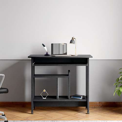 Buy Uno Study Table in Granite Black upto 70% Discount