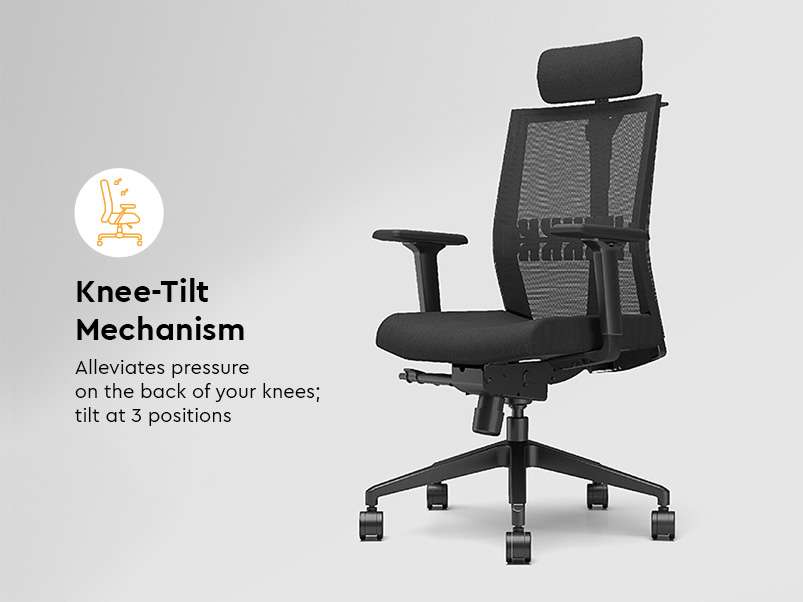 Pulse aero mesh back synchro online chair