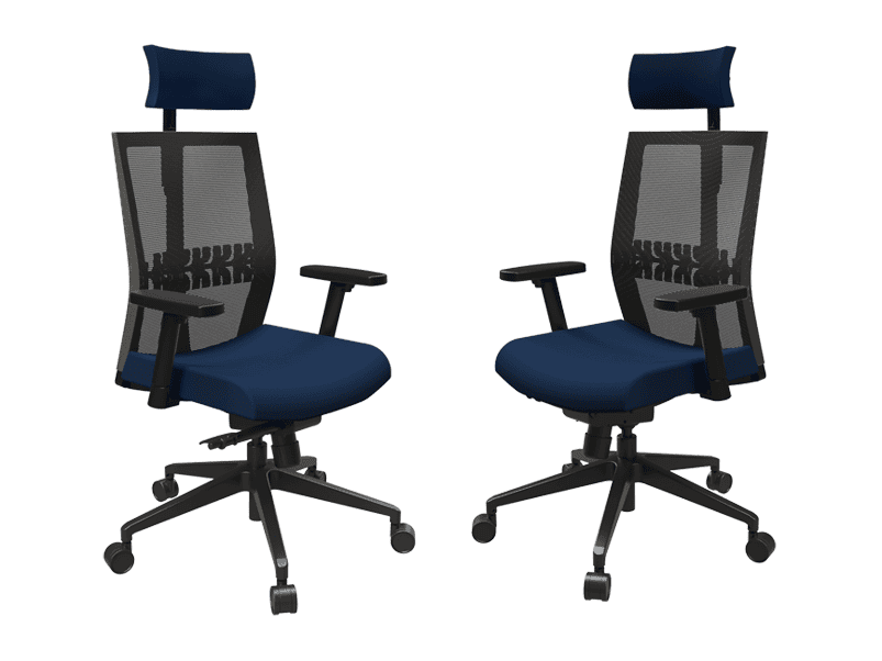 aero high back synchro chair