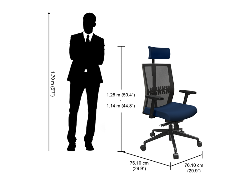 godrej aero high back synchro chair