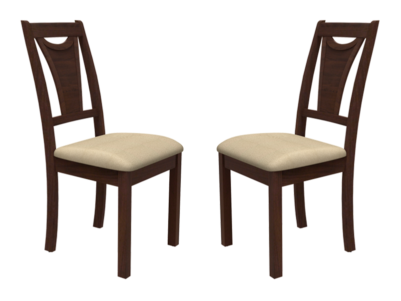 solid wood dining chair set