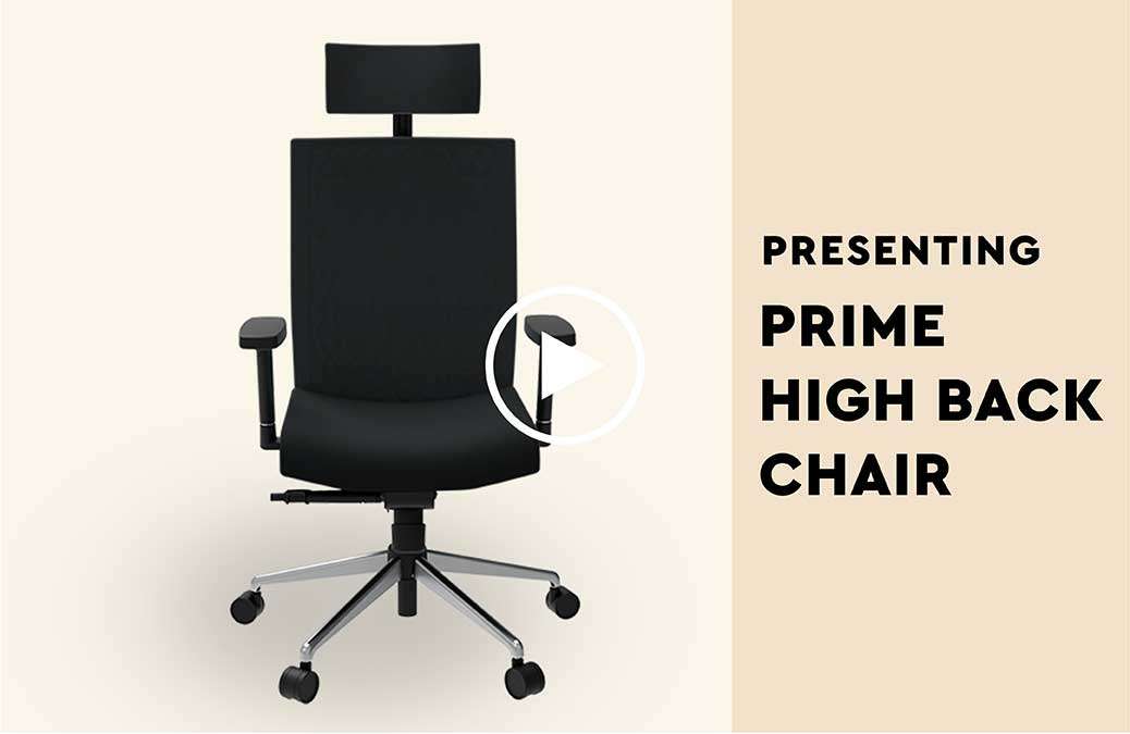 Prime high best sale back chair godrej